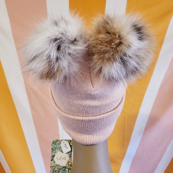 Carhartt Dual Kitty Puff Beanie (REAL BOBCAT FUR) - Picture 7 of 9